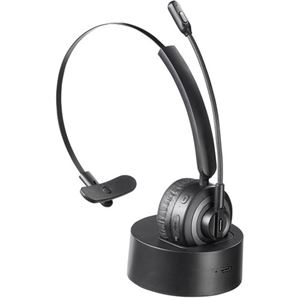 サンワサプライ Bluetoothヘッドセット（ノイズキャンセル機能・充電クレードル付き） MM-BTMH66BK